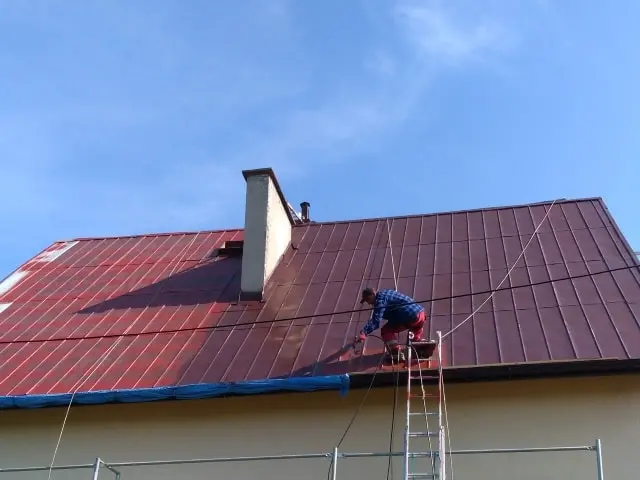 Realizacja malowania dachu 8