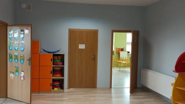 Odświeżone ściany w przedszkolu.